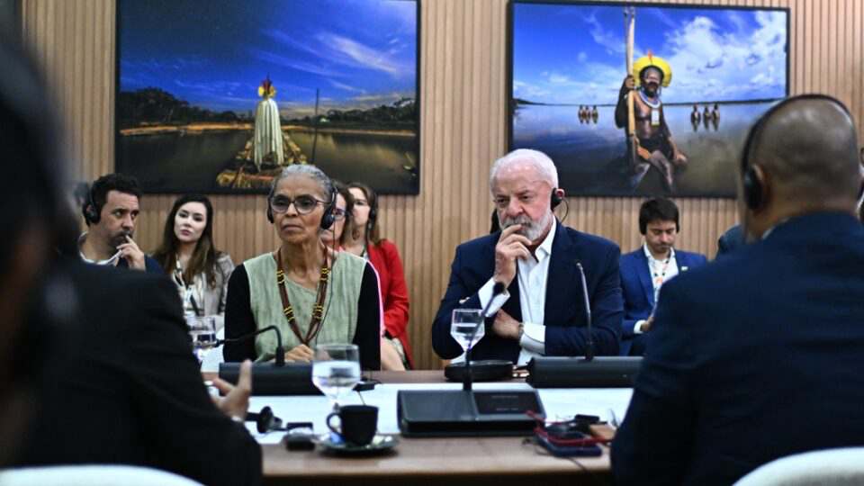 Lula com Marina Silva COP 30 foto Andre Borges EFE